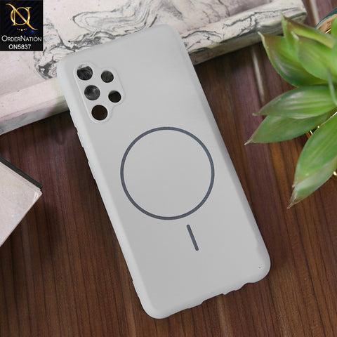 Samsung Galaxy A32 Cover - Gray - New Exclusive High End Matte Tpu Soft Case With Magsafe Design