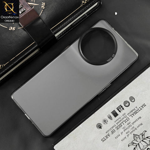 OnePlus 11R Cover - Matte Gray - New Exclusive Highend Matte Color Gradient Shiny Case With Soft Borderes Protection
