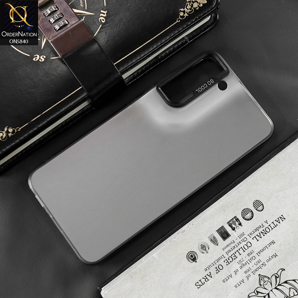 Samsung Galaxy S22 Plus 5G Cover - Matte Gray - New Exclusive Highend Matte Color Gradient Shiny Case With Soft Borderes Protection