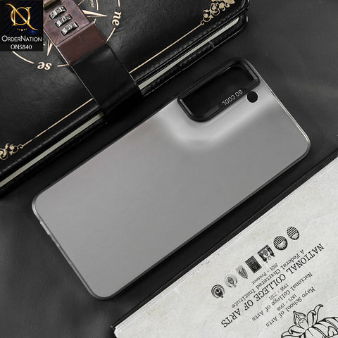 Samsung Galaxy S22 Plus 5G Cover - Matte Gray - New Exclusive Highend Matte Color Gradient Shiny Case With Soft Borderes Protection