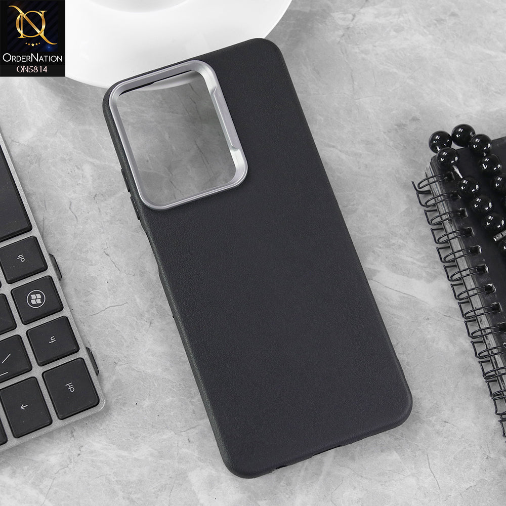 Xiaomi Redmi A5 4G Cover - Black - New Premium Soft TPU Leather Texture Slim Case