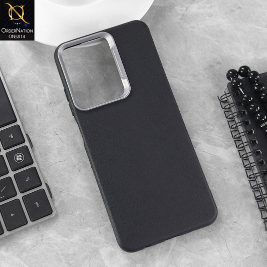 Xiaomi Redmi A5 4G Cover - Black - New Premium Soft TPU Leather Texture Slim Case