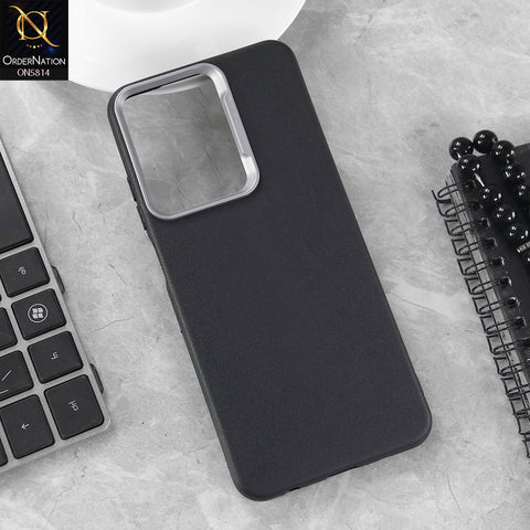 Xiaomi Redmi A5 4G Cover - Black - New Premium Soft TPU Leather Texture Slim Case