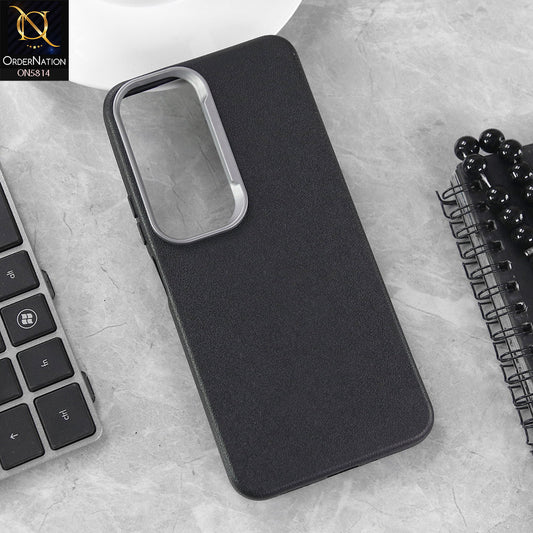 Vivo Y31 5G Cover - Black - New Premium Soft TPU Leather Texture Slim Case