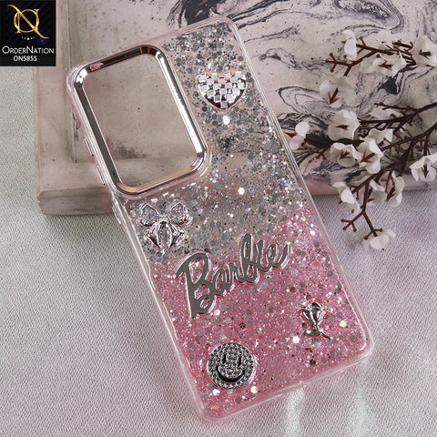 Samsung Galaxy S26 Ultra Cover - Design8 - New Cool 3D Goodluck Trendy Dual Sides Glitter Shiny Case (Glitter Doesn't Move)