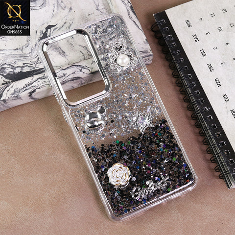 Samsung Galaxy S26 Ultra Cover  - Design4 - New Cool 3D Goodluck Trendy Dual Sides Glitter Shiny Case (Glitter Doesn`t Move)