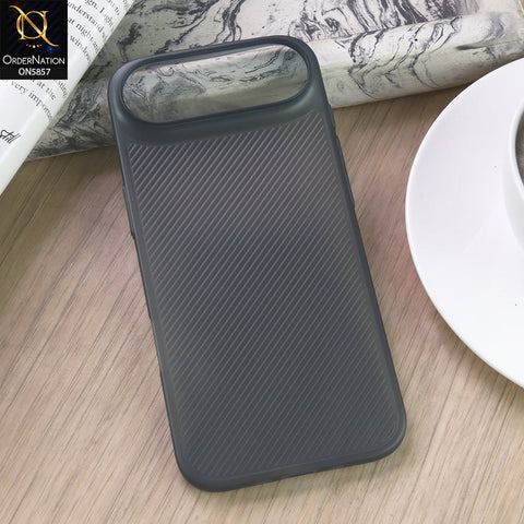 iPhone 17 Air Cover - Black - New Colored Semi-Transparent Ultra Thin Paper Shell Case