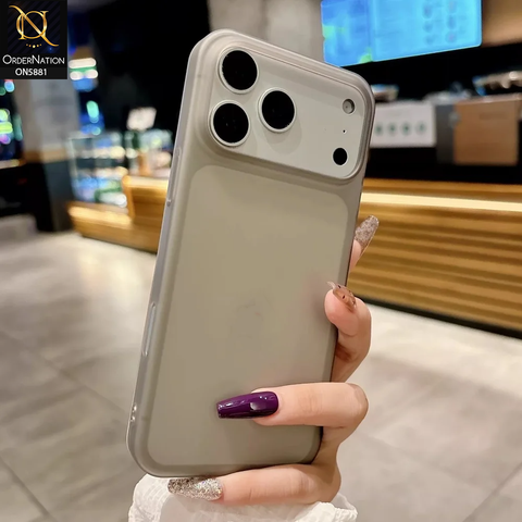 iPhone 17 Pro Max Cover - Black - New X-LEVEL-SoftSand-Clear Matte Finish Phone Case with Camera Protection