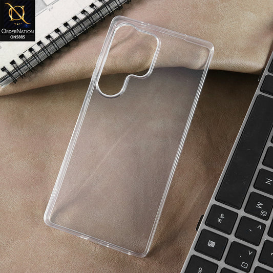 Samsung Galaxy S25 Ultra Cover - Transparent - New X-LEVEL-Shockproof Silicone Transparent Clear Camera Protection Case