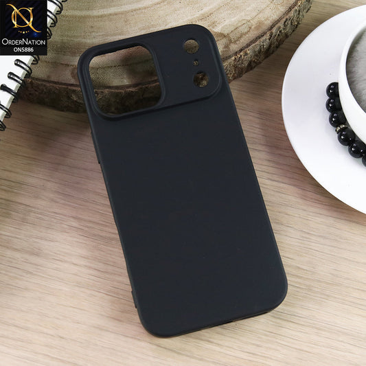 iPhone 17 Pro Max Cover - Black - New X-LEVEL-Thin Series-Soft-Touch Matte Finish Protective Case & Slim Fit