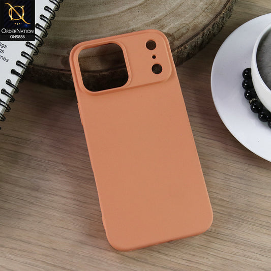 iPhone 17 Pro Max Cover - Orange - New X-LEVEL-Thin Series-Soft-Touch Matte Finish Protective Case & Slim Fit