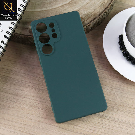 Samsung Galaxy S26 Ultra Cover - Green - New X-LEVEL - Classic Fluid Skin Collection - Soft Bordered Case Trendy Magsafe Magnetic Hard Shell Case