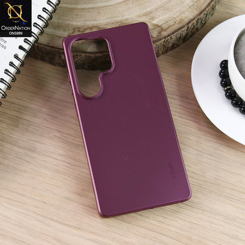 Samsung Galaxy S26 Ultra Cover - Burgundy - X-Level-Guardian Series-Soft Silicone Slim Case Matte Finish