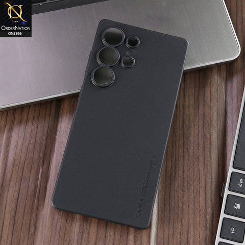 Samsung Galaxy S25 Ultra Cover - Black - New X-Level-Classic Wings II-Series Colored Semi-Black Ultra Thin Shell Case