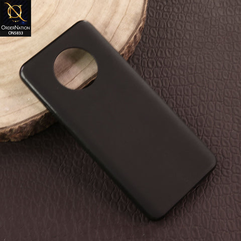 OnePlus 7T Cover - Black - New Premium Quality Silicone Case Slim Protective Back Cover