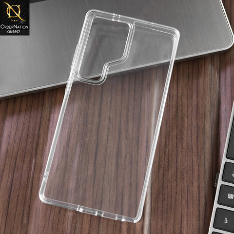 Samsung Galaxy S25 Ultra Cover - Transparent - New X-Level-Skin Armor Series-Color Translucent Matte Shockproof Soft Borders Case