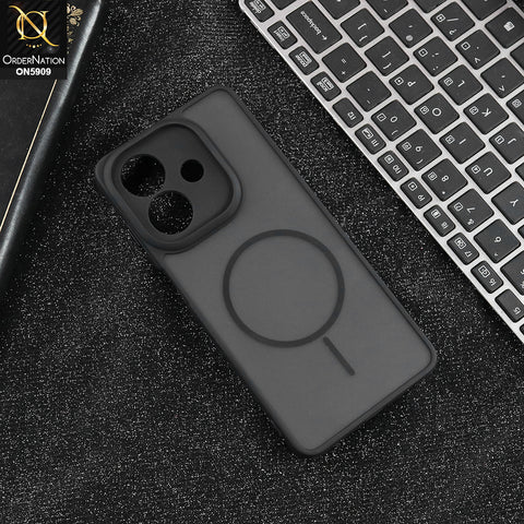 Oppo A40 - Black - New Fine Premium Soft TPU Side Bordered Semi Transparent Case