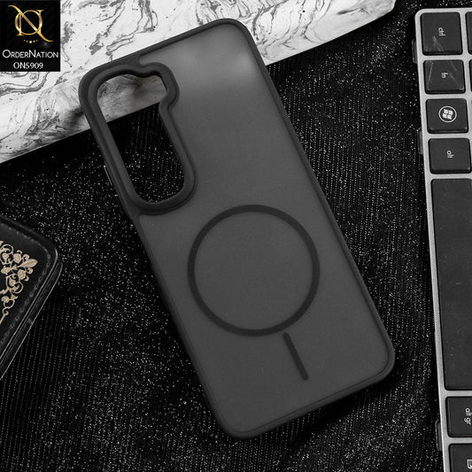 Infinix Hot 60 Cover - Black - New Fine Premium Soft TPU Side Bordered Semi Transparent Case