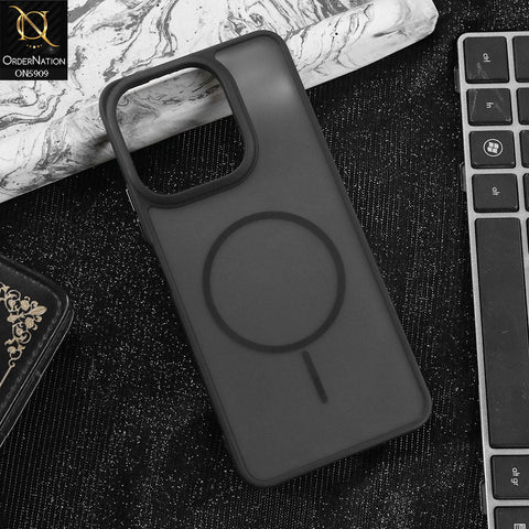 Oppo A5 Pro 5G Cover - Black - New Fine Premium Soft TPU Side Bordered Semi Transparent Case