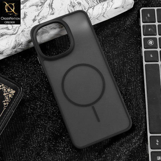 Tecno Spark 40C Cover - Black - New Fine Premium Soft TPU Side Bordered Semi Transparent Case