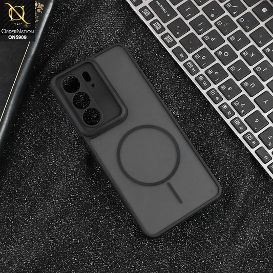 Realme C75- Black - New Fine Premium Soft TPU Side Bordered Semi Transparent Case