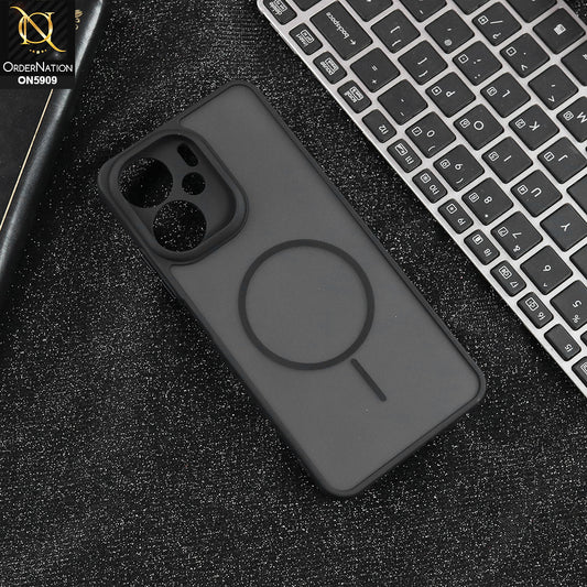 Xiaomi Redmi 13C - Gray - New Fine Premium Soft TPU Side Bordered Semi Transparent Case