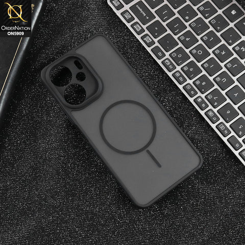 Xiaomi Redmi 13C - Gray - New Fine Premium Soft TPU Side Bordered Semi Transparent Case