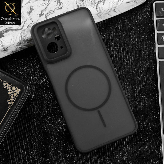 Xiaomi Redmi 9A Cover - Black - New Fine Premium Soft TPU Side Bordered Semi Transparent Case