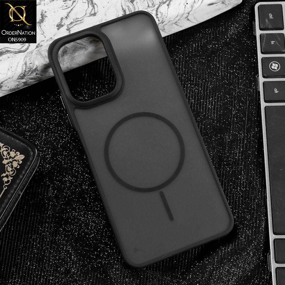 Infinix Smart 10 Cover - Black - New Fine Premium Soft TPU Side Bordered Semi Transparent Case