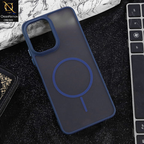 Infinix Smart 10 Cover - Blue - New Fine Premium Soft TPU Side Bordered Semi Transparent Case