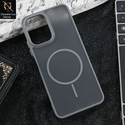 Infinix Smart 10 Cover - Gray - New Fine Premium Soft TPU Side Bordered Semi Transparent Case