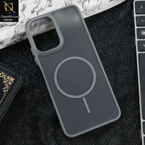 Infinix Smart 10 Cover - Gray - New Fine Premium Soft TPU Side Bordered Semi Transparent Case