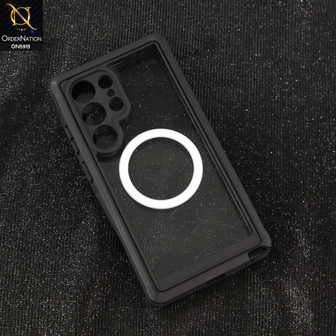 Samsung Galaxy S25 Ultra Cover - Black - New Premium Quality Pc Shell Case With MagSafe And FingerPrint Supported