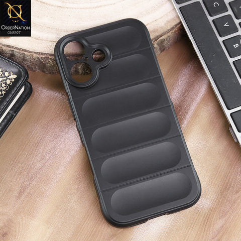 iPhone 17 Cover - Black -  New Flexible TPU Mobile Phone Back Cover Scratch Proof Phone Protective Case