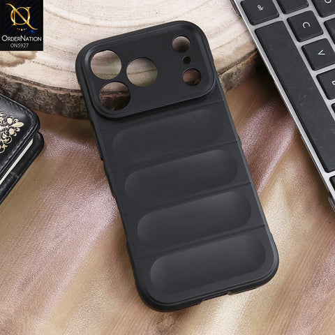 iPhone 17 Pro Cover - Black -  New Flexible TPU Mobile Phone Back Cover Scratch Proof Phone Protective Case