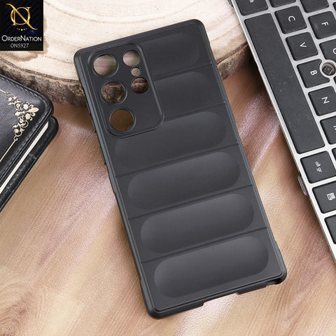 Samsung Galaxy S23 Ultra Cover - Black - New Flexible TPU Mobile Phone Back Cover Scratch Proof Phone Protective Case