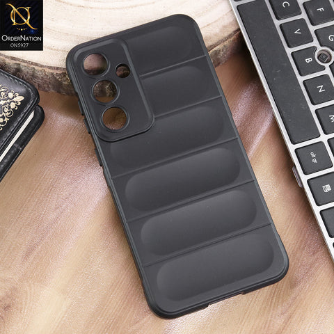 Samsung Galaxy S24 FE Cover - Black - New Flexible TPU Mobile Phone Back Cover Scratch Proof Phone Protective Case