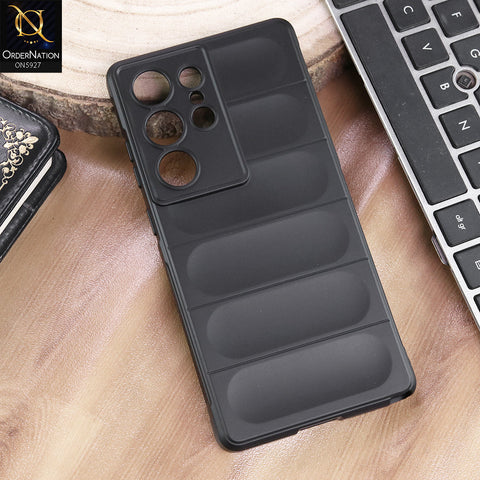 Samsung Galaxy S25 Ultra Cover - Black - New Flexible TPU Mobile Phone Back Cover Scratch Proof Phone Protective Case