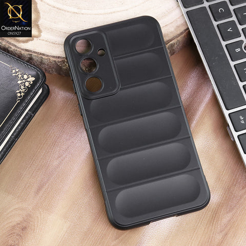 Samsung Galaxy A35 Cover - Black - New Flexible TPU Mobile Phone Back Cover Scratch Proof Phone Protective Case