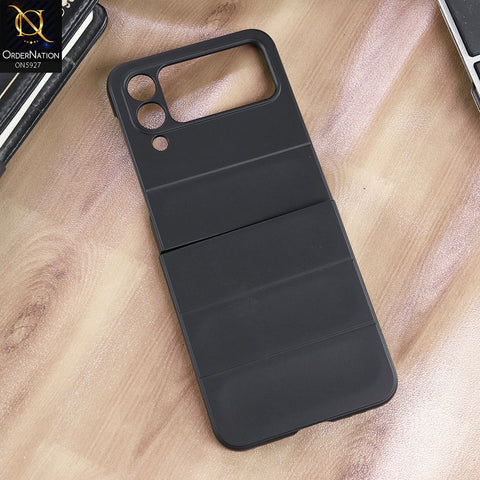 Samsung Galaxy Z Flip 3 5G Cover - Black - New Flexible TPU Mobile Phone Back Cover Scratch Proof Phone Protective Case