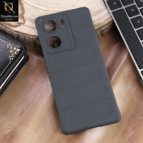 Vivo V29e Cover - Gray - New Flexible TPU Mobile Phone Back Cover Scratch Proof Phone Protective Case