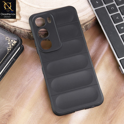 Vivo Y29 5G Cover - Black - New Flexible TPU Mobile Phone Back Cover Scratch Proof Phone Protective Case