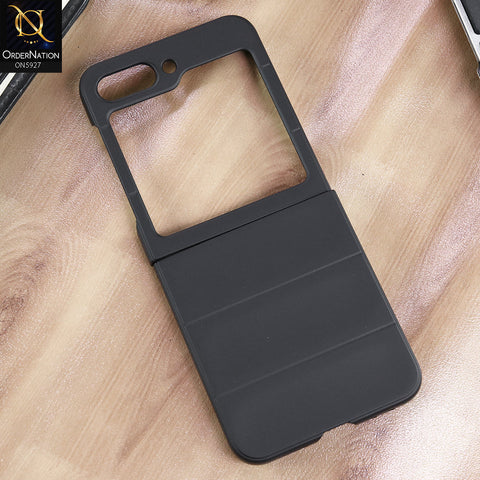 Samsung Galaxy Z Flip 5 5G Cover - Black - New Flexible TPU Mobile Phone Back Cover Scratch Proof Phone Protective Case