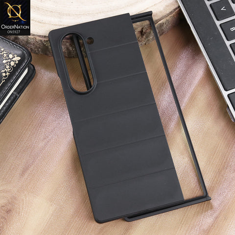 Samsung Galaxy Z Fold 6 5G Cover - Black - New Flexible TPU Mobile Phone Back Cover Scratch Proof Phone Protective Case