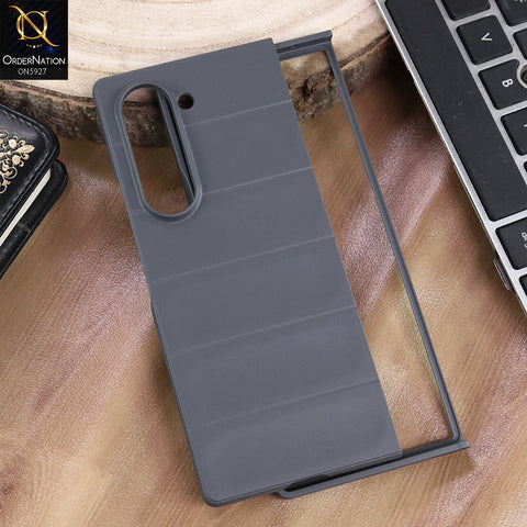 Samsung Galaxy Z Fold 6 5G Cover - Gray - New Flexible TPU Mobile Phone Back Cover Scratch Proof Phone Protective Case