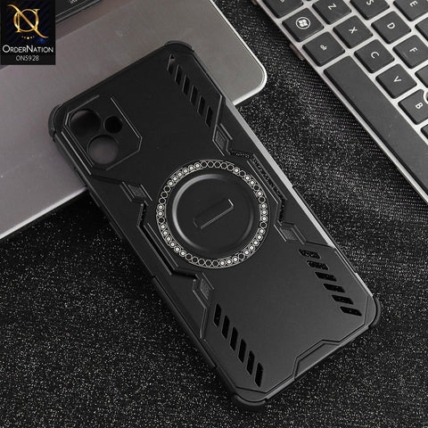 Samsung Galaxy A05 Cover - Black -  New Cooling Non-Slip Shockproof Magsafe Full Coverage Back Cover