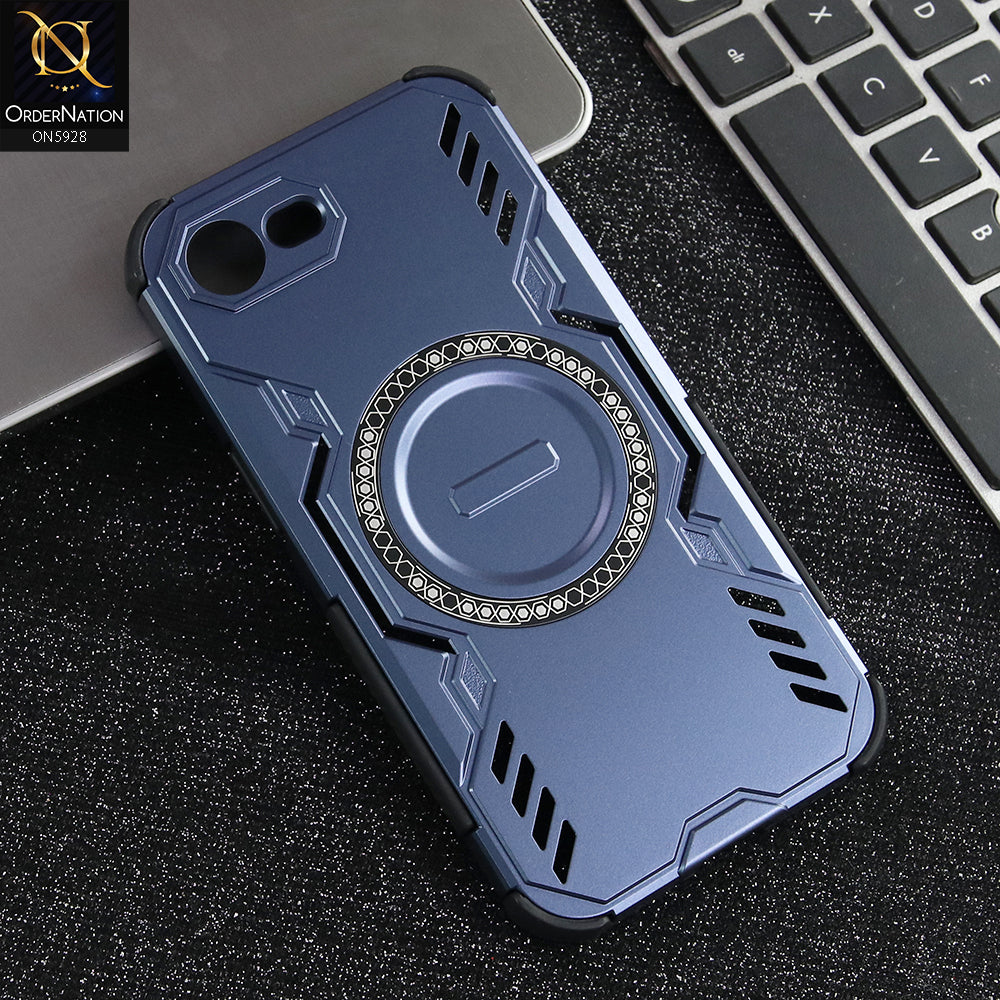 iPhone 17e Cover - Blue - New Cooling Non-Slip Shockproof Magsafe Full Coverage Back Cover