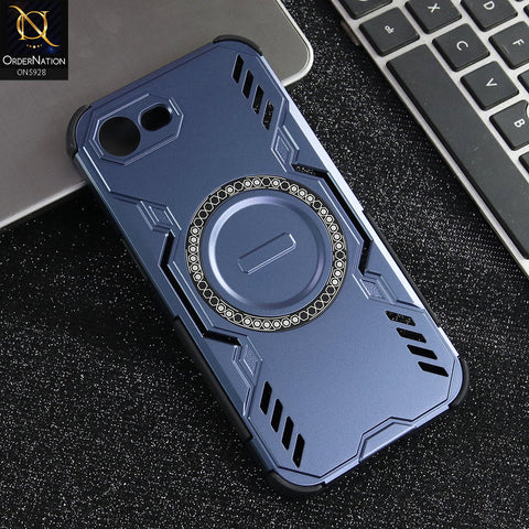 iPhone 17e Cover - Blue - New Cooling Non-Slip Shockproof Magsafe Full Coverage Back Cover