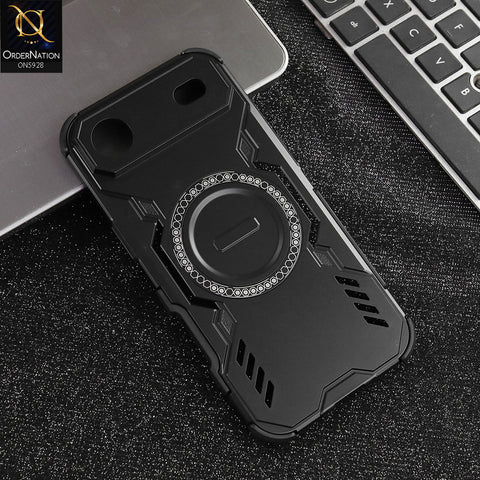 iPhone 17 Air Cover - Black -  New Cooling Non-Slip Shockproof Magsafe Full Coverage Back Cover