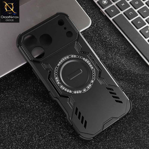 iPhone 17 Pro Cover - Black -  New Cooling Non-Slip Shockproof Magsafe Full Coverage Back Cover